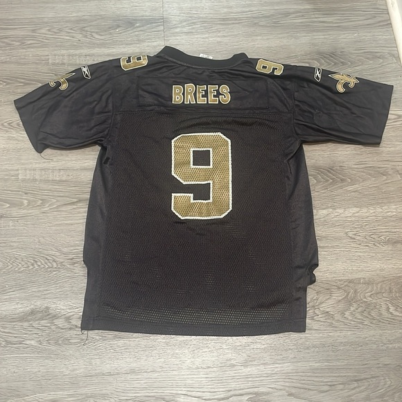 Drew Brees jersey, black/gold, Youth Large, NFL. - Picture 2 of 2